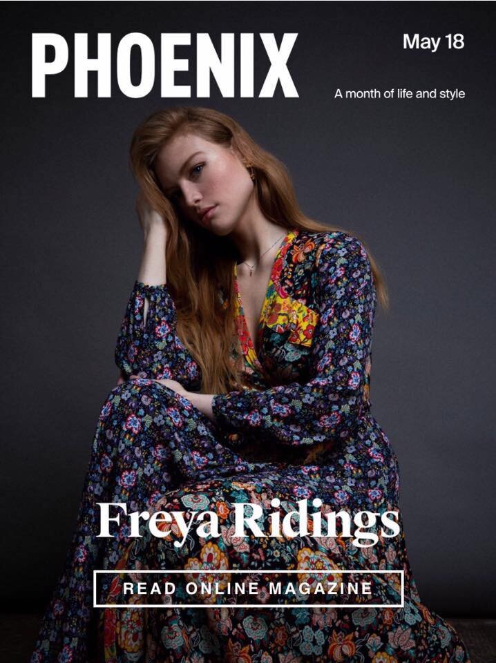 Musician Freya Ridings magazine cover styled by Ella Gaskell