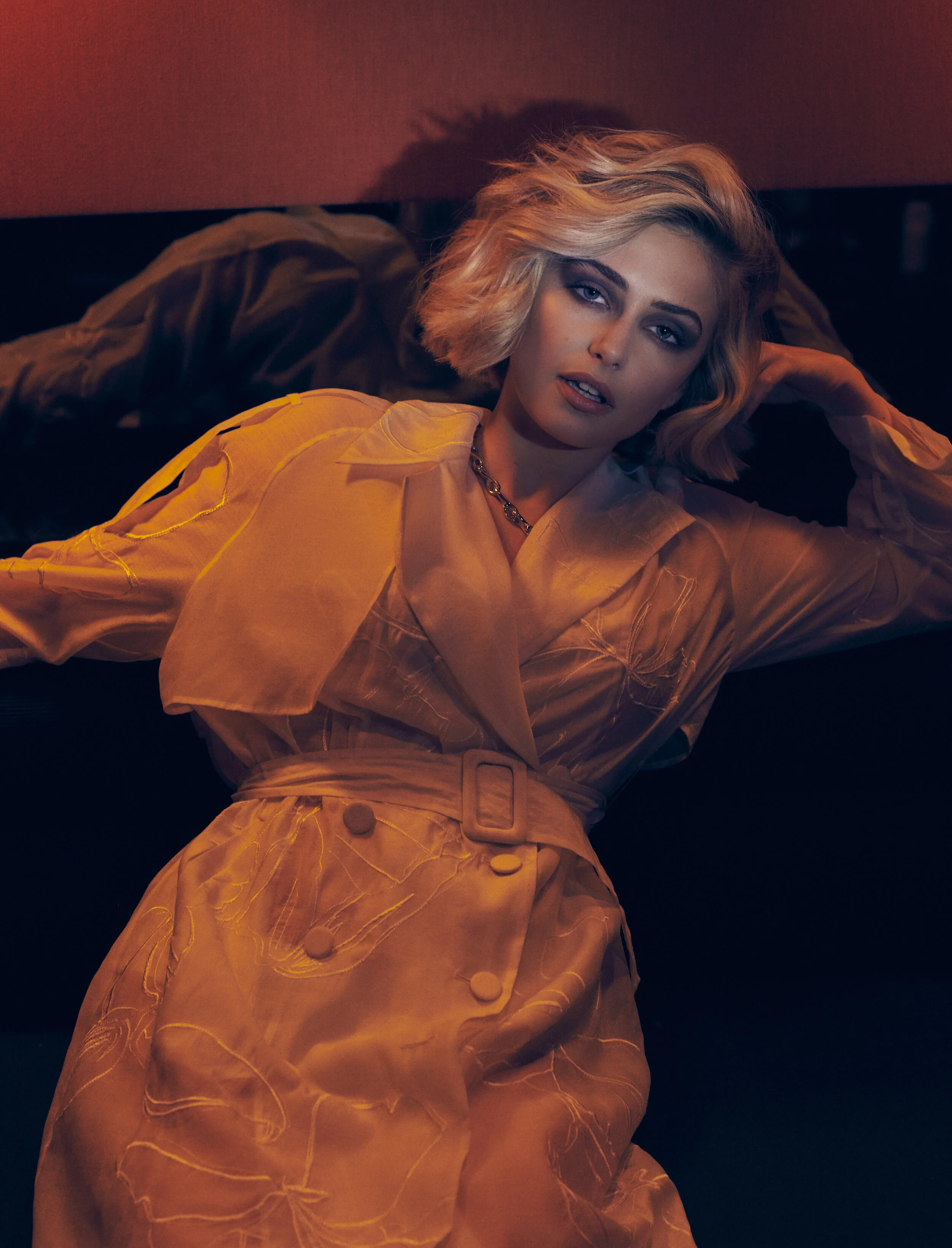 Actress Sophie Simnett Styling for Cool American Magazine