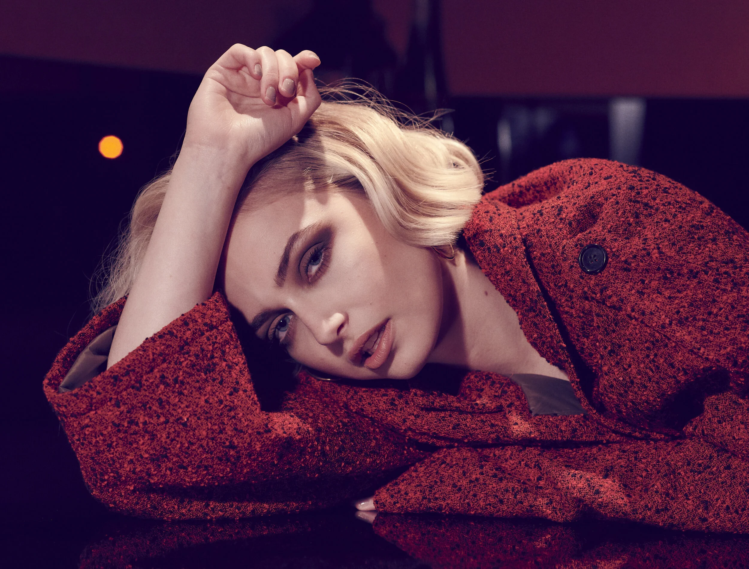 Actress Sophie Simnett Styling for Cool American Magazine