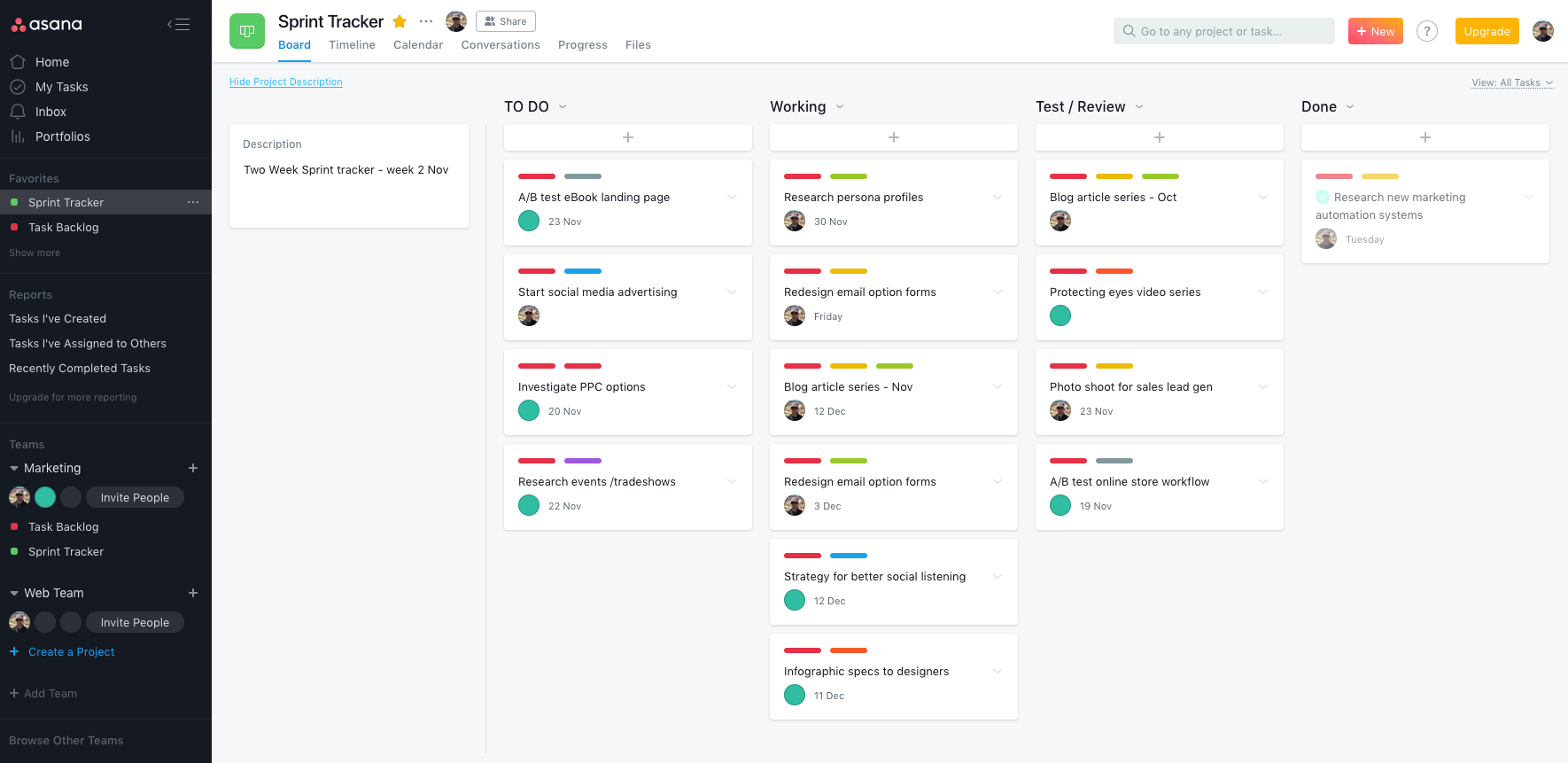 How To Use Asana For Agile Marketing Callway Marketing How To Use Asana For Agile Marketing Callway Marketing