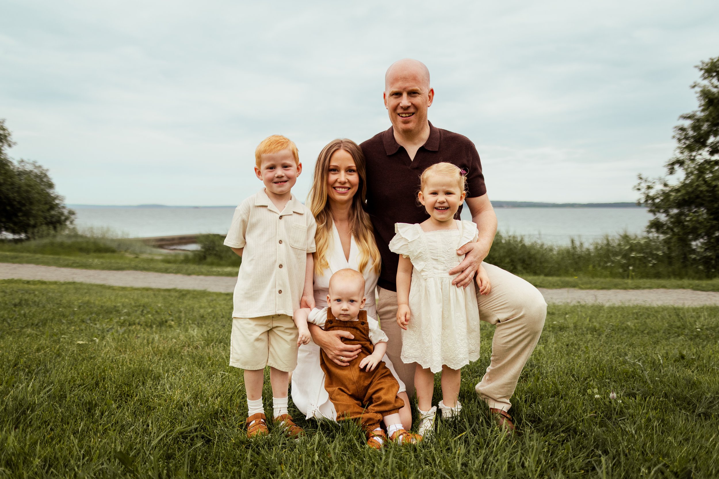 Stine Marie og familien