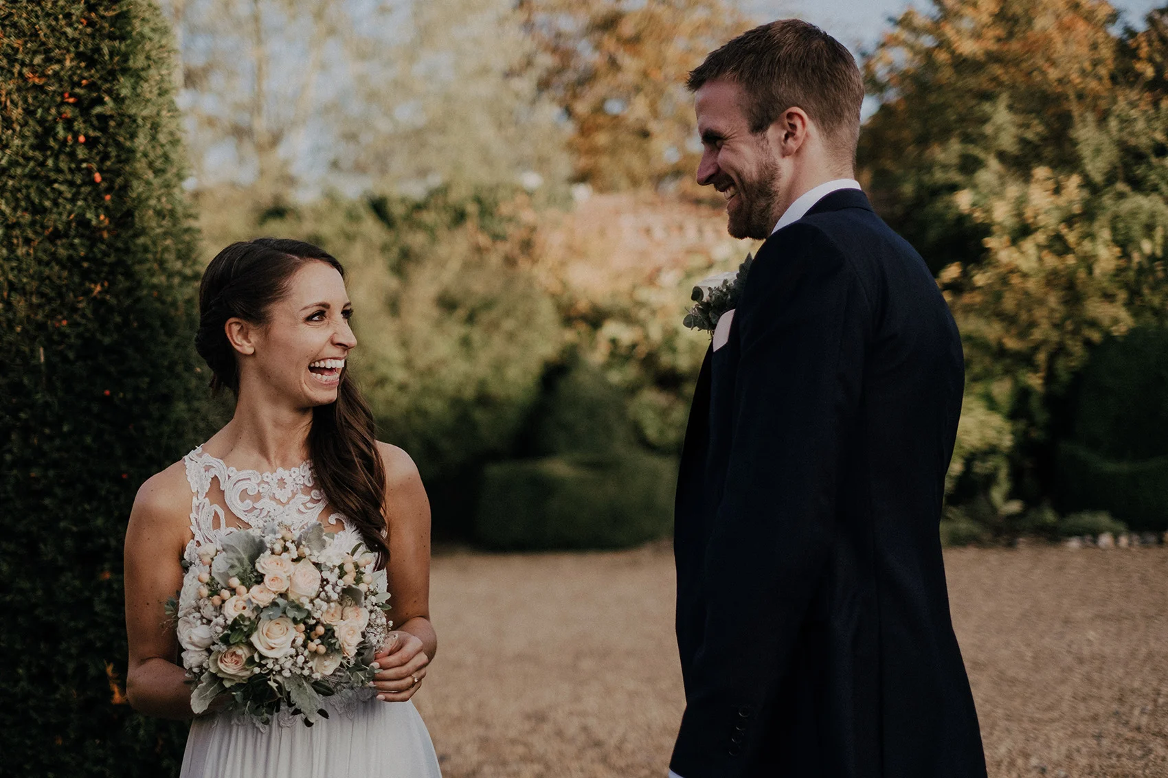 Natural wedding photography at Norfolk barn