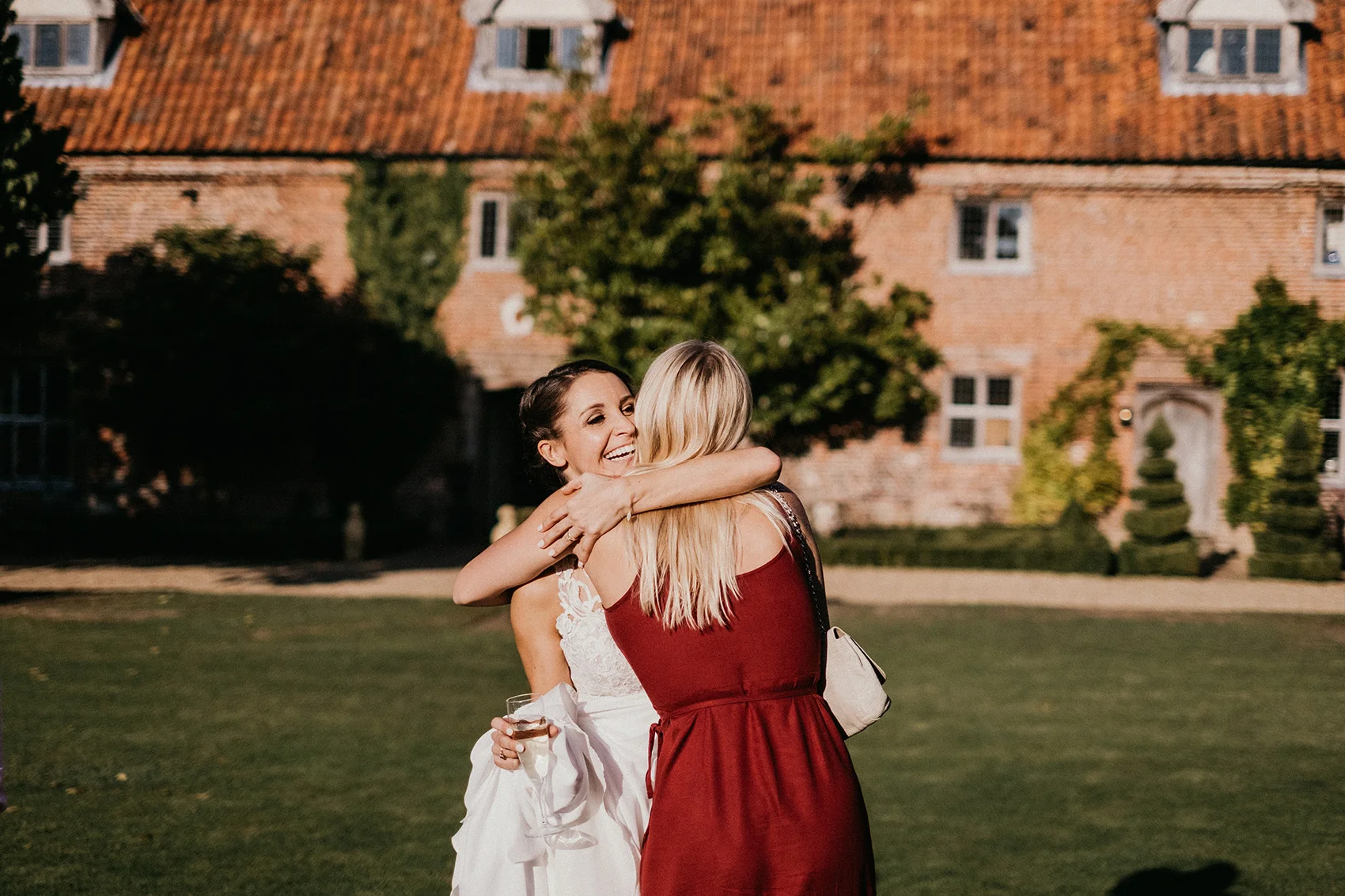 Documentary Photograph of Norfolk Bride