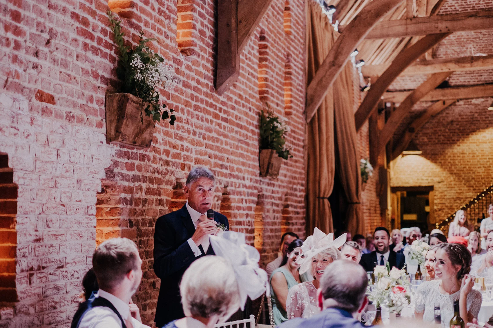 Father of The Bride at Norfolk Wedding