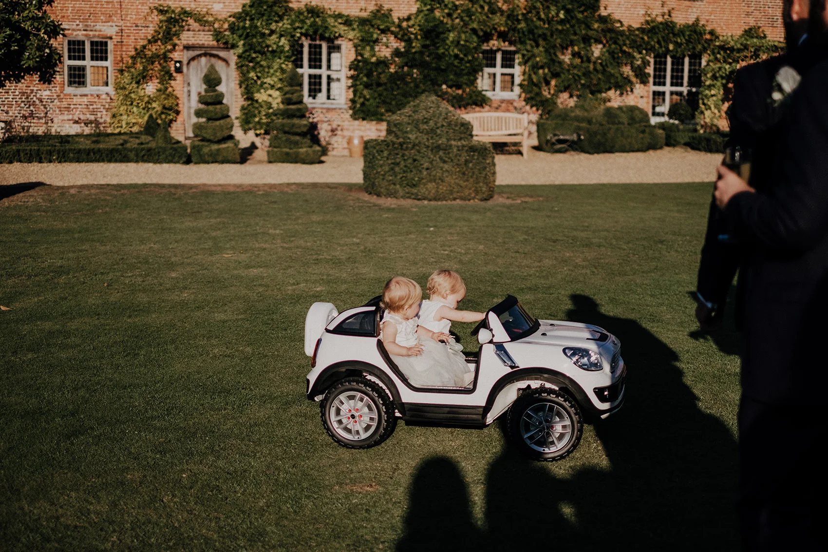 Flower Girls at Hales Hall and the Great Barn