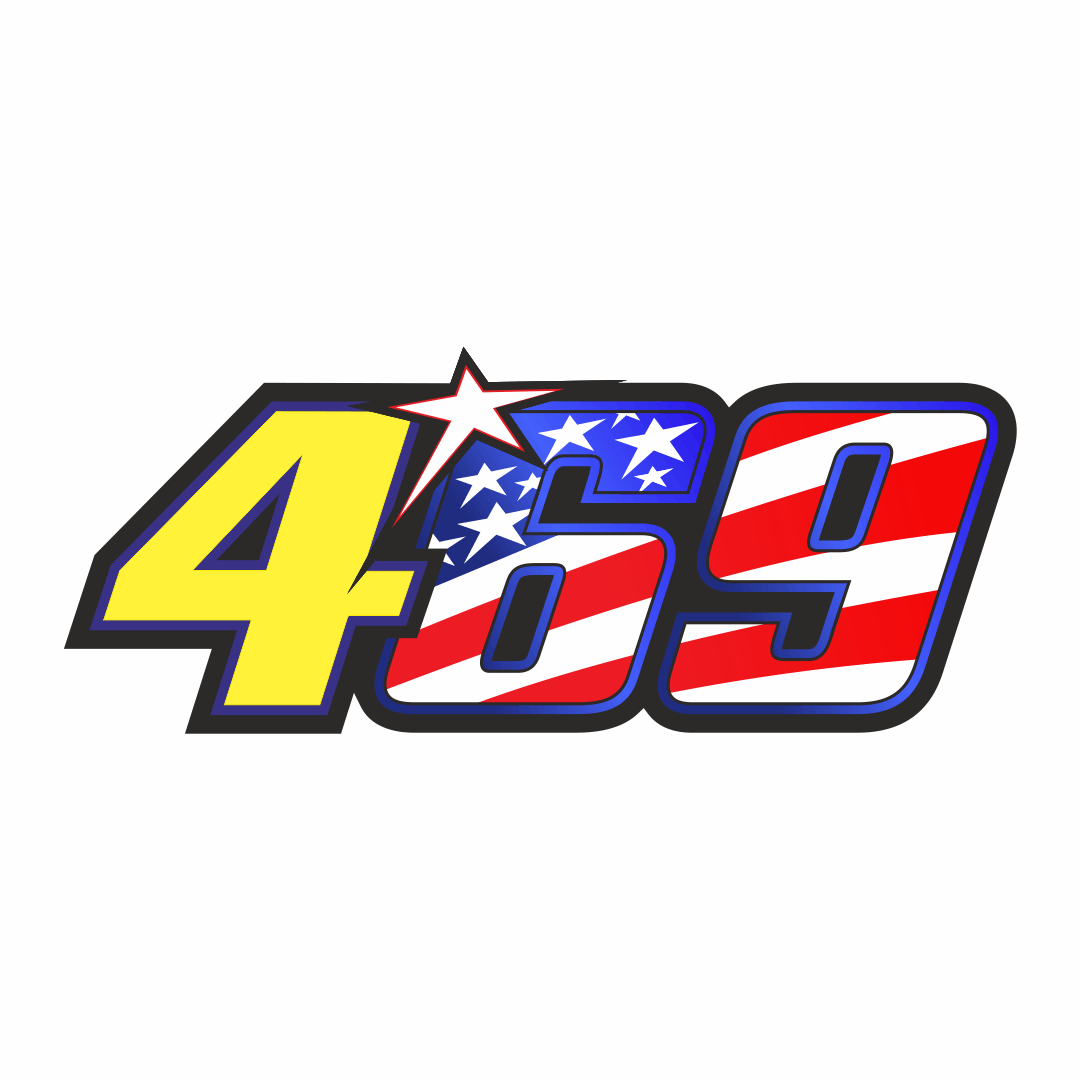 469 - Nicky Hayden (USA FLAG)