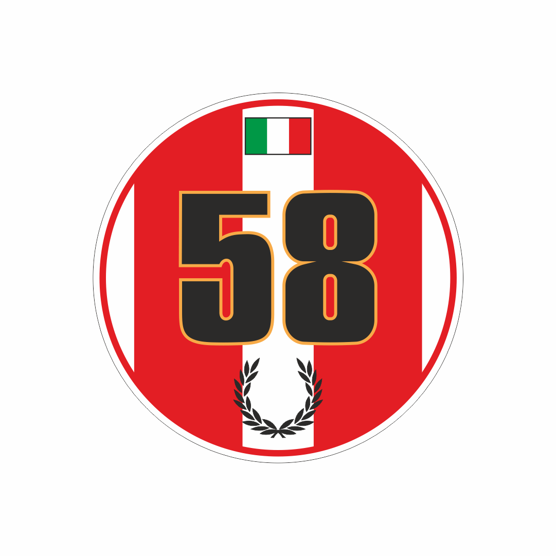 58 (Circle) - Marco Simoncelli