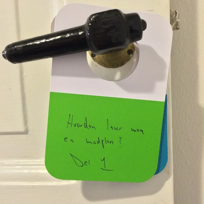 Hvordan laver man en madplan? - Del 1