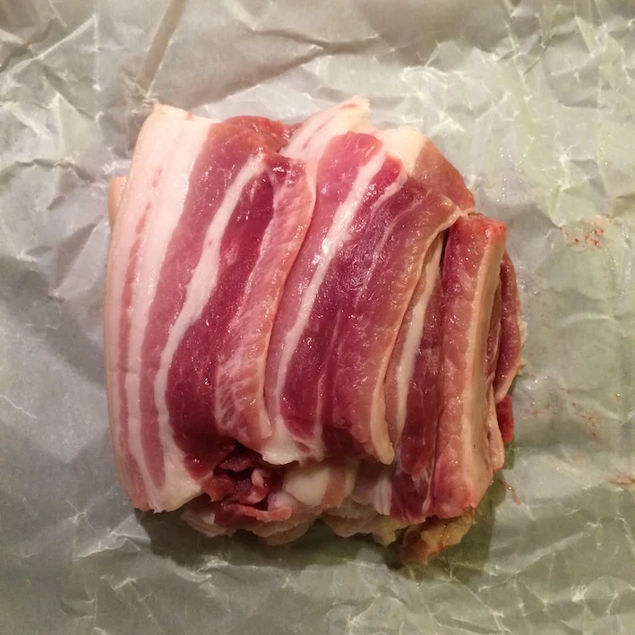 Den eneste opskrift på stegt flæsk med persillesovs