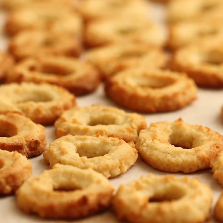 Vanillekranse med masser af vanille