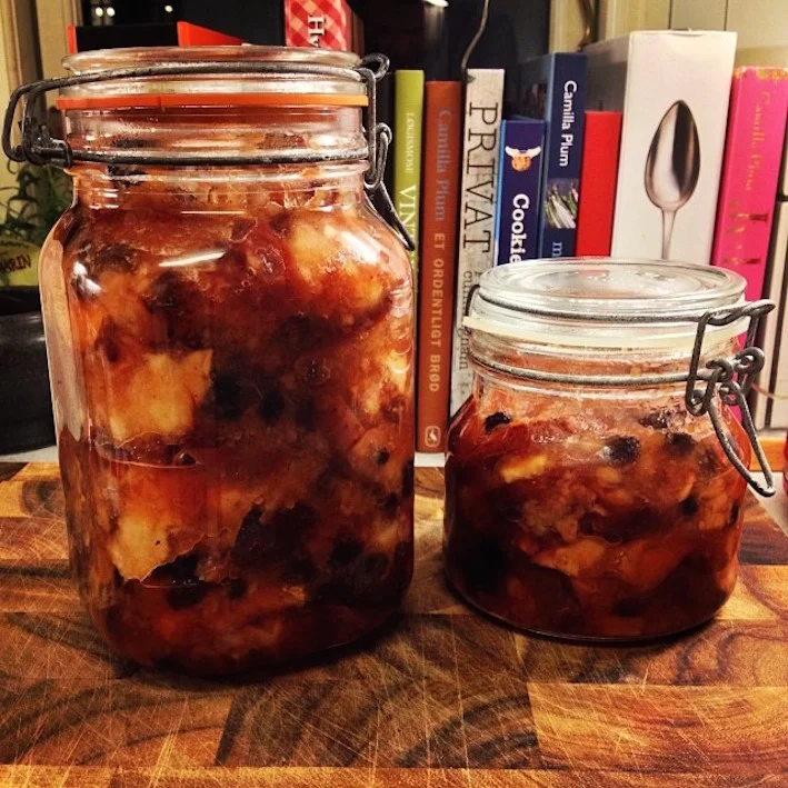 Hjemmelavet æblechutney