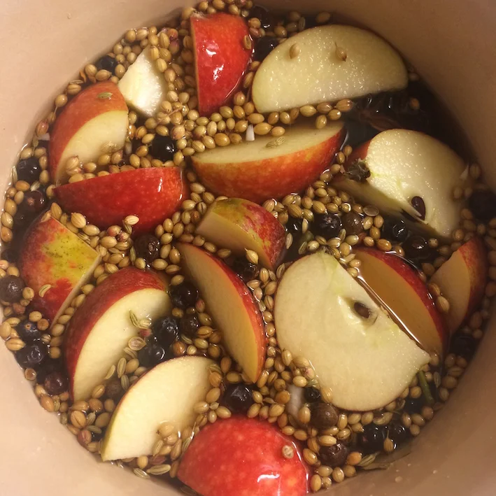 Hjemmelavet marineret julesild