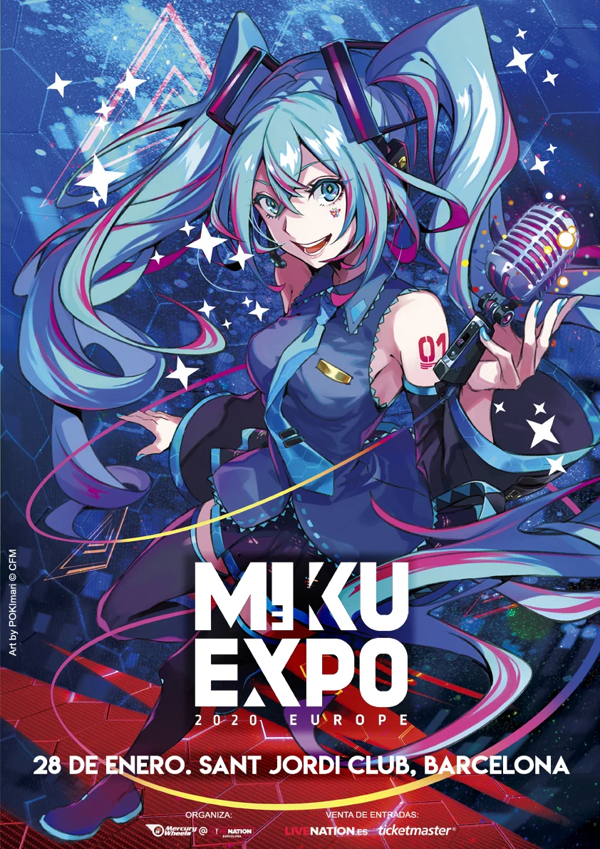 HATSUNE MIKU, EL HOLOGRAMA MÁS FAMOSO DEL MUNDO, ACTUARÁ EN BARCELONA EN ENERO DE 2020