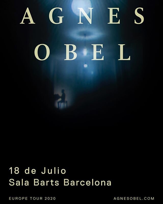 Debido a las medidas de precauci&oacute;n impuestas de suspender todos los espect&aacute;culos en recintos cerrados con capacidad para m&aacute;s de 1000 personas, el concierto de @agnesobel en la Sala @bartsbcn de Barcelona originalmente previsto pa