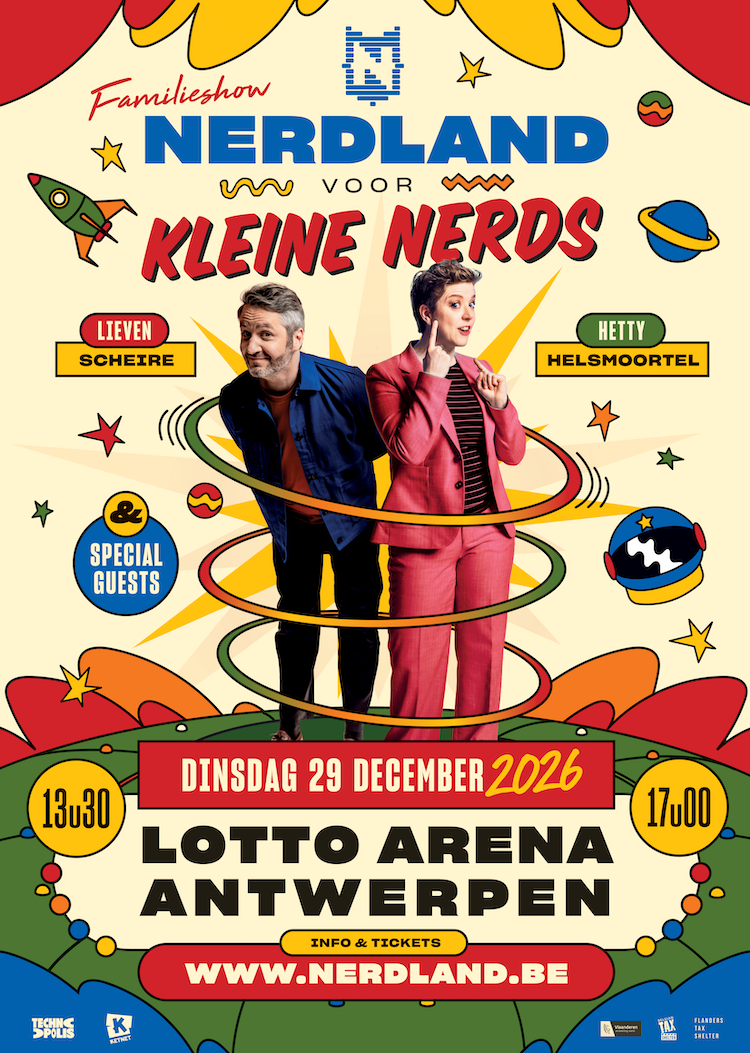 Nerdland voor Kleine Nerds 2026 (8+)