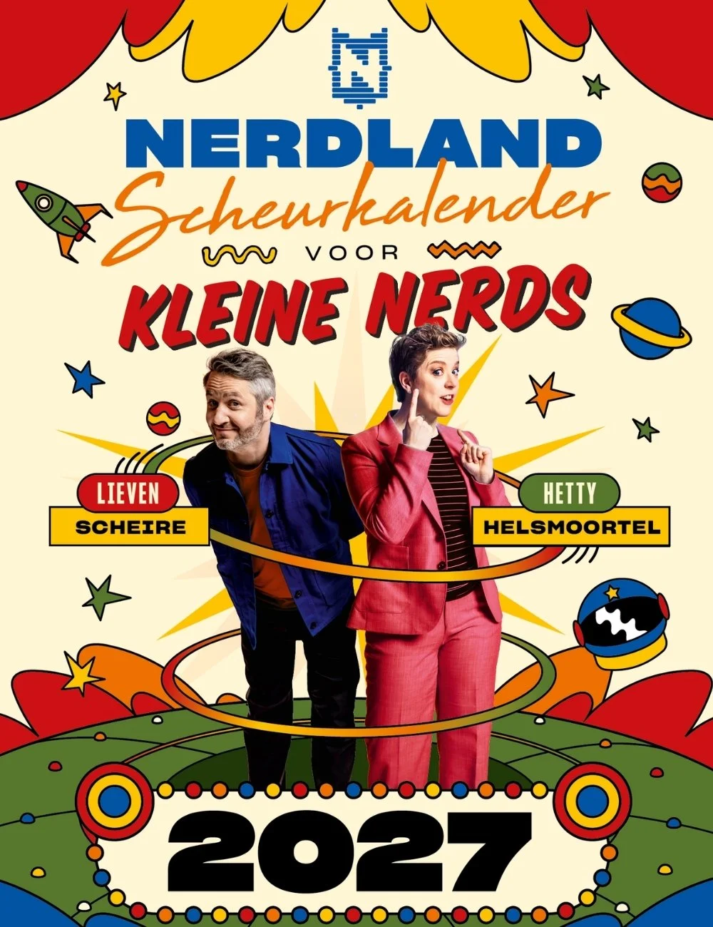 Nerdland Scheurkalender voor Kleine Nerds 2027 (8+)