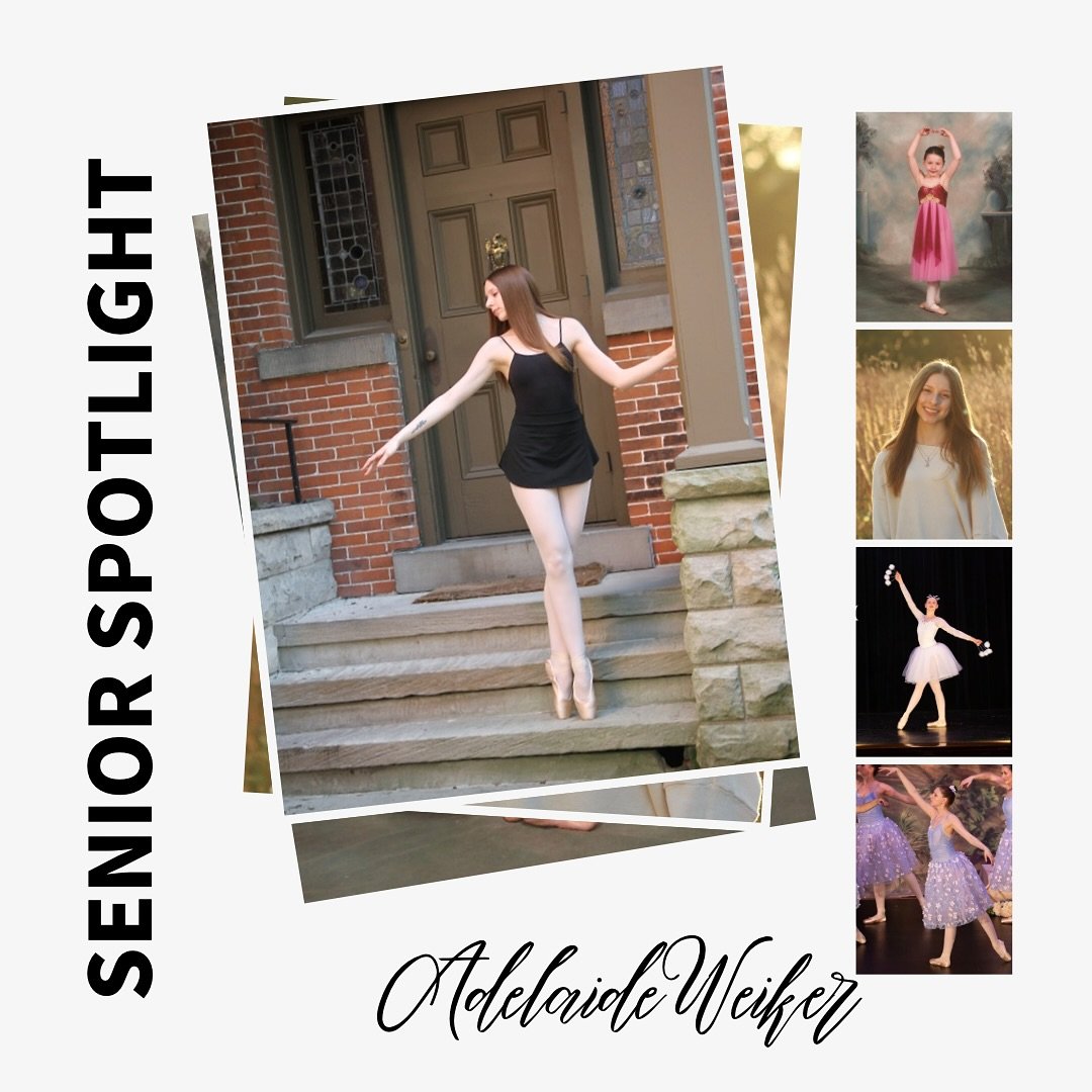 Today&rsquo;s senior we are featuring is Adelaide Weiker. This year, Addie is dancing the role of Human Odette in Swan Lake. Addie has been dancing at the Fremont Ballet School for 13 years. After graduation, Addie plans to attend BGSU for art educat