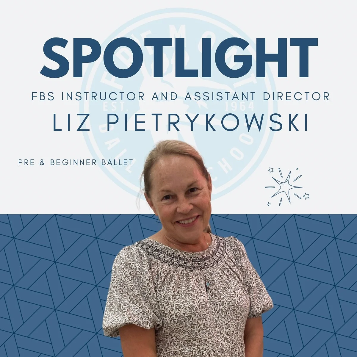 Today we are spotlighting our incredible ballet teacher and assistant director, Madame Liz Pietrykowski! If you know Madame, you know how much of an integral and special role she holds for the Fremont Ballet School. We absolutely adore her and are SO