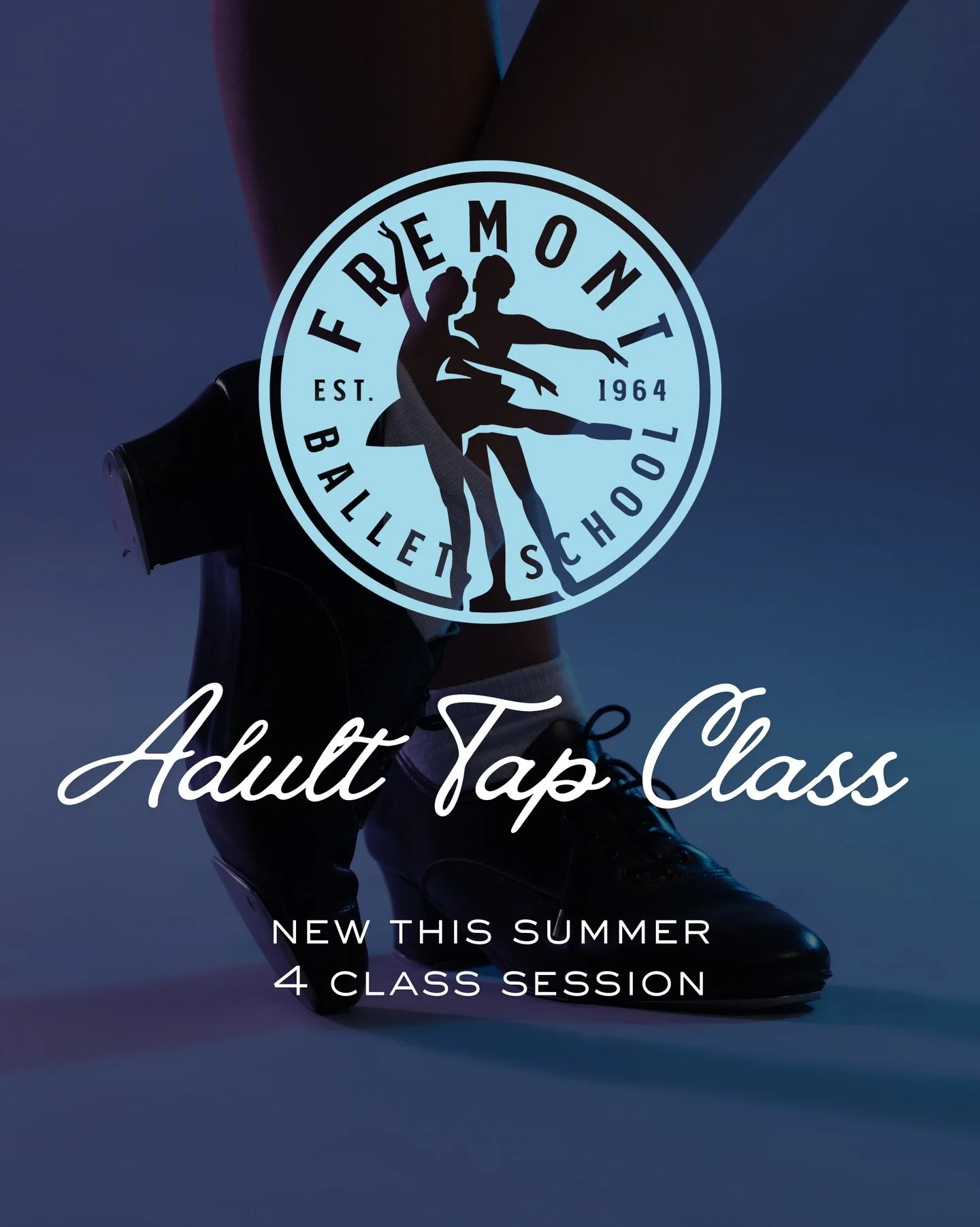 Ever wanted to try tap dance? This is your chance! For adult students looking for something new, a fun way to get active, or to brush up your skills of the past. $65 for 4 classes, Tuesday and Thursday evenings June 16-25. Visit fremontballetschool.c