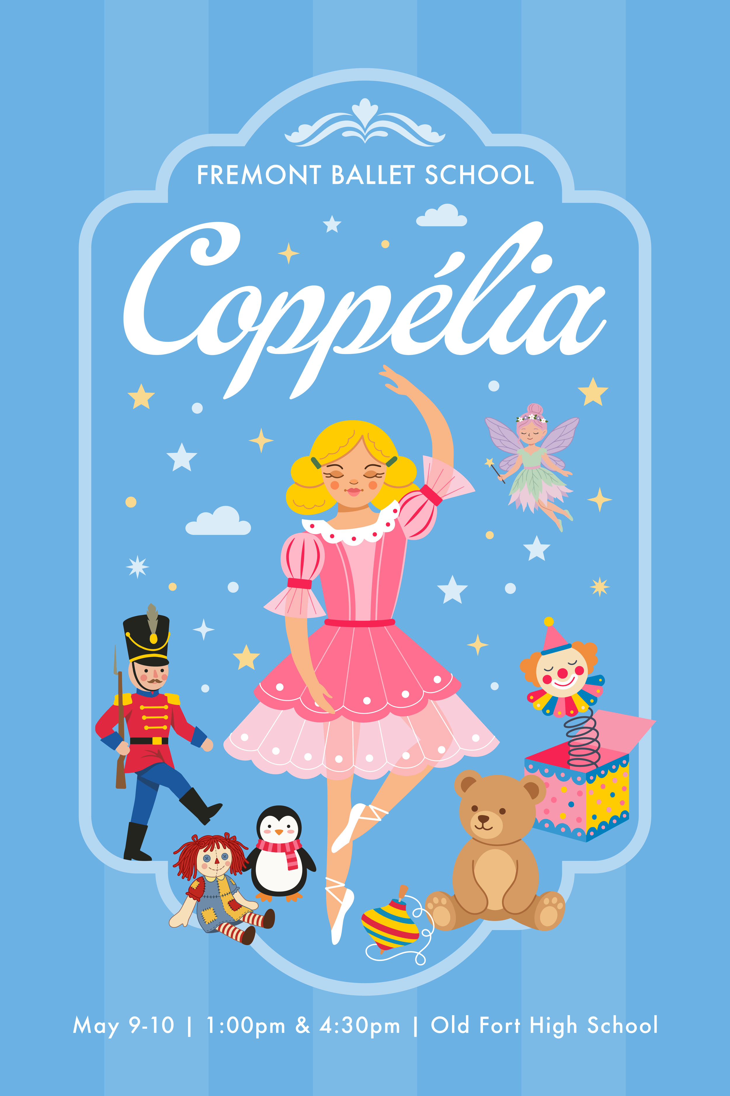 Coppélia Sunday May 10th 4:30 p.m. Ticket (Cast B)