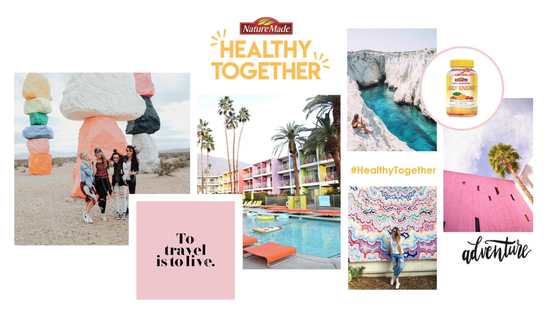 Trying something new is often both exciting and unsettling. Whether it’s a product, restaurant or destination, committing to that new thing is a scary step into the unknown. That’s why USP-verified Nature Made Gummies and lifestyle experts are teami