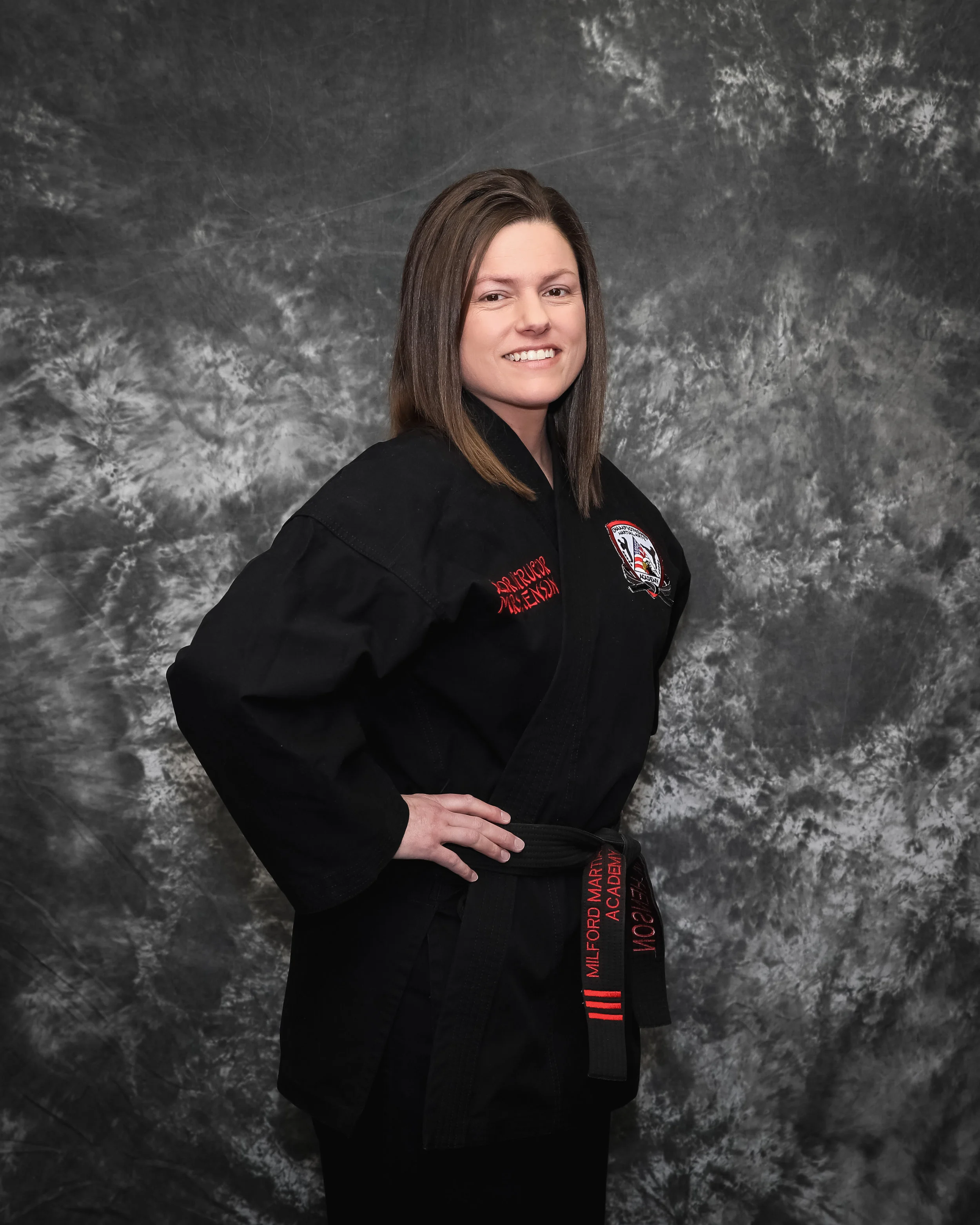 MRS. HENSON 3RD DAN BLACK BELT