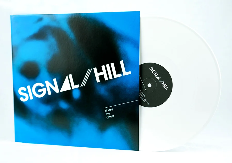 LP front cover + white record