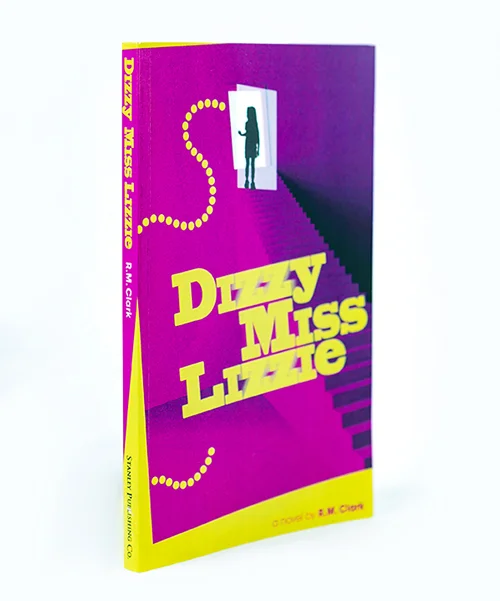 Spine + angled front cover