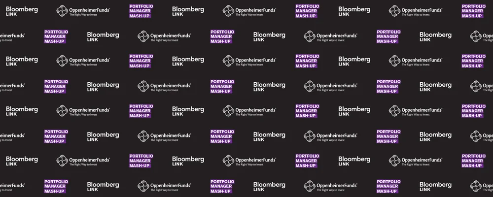Bloomberg Link conference step-and-repeat backdrop