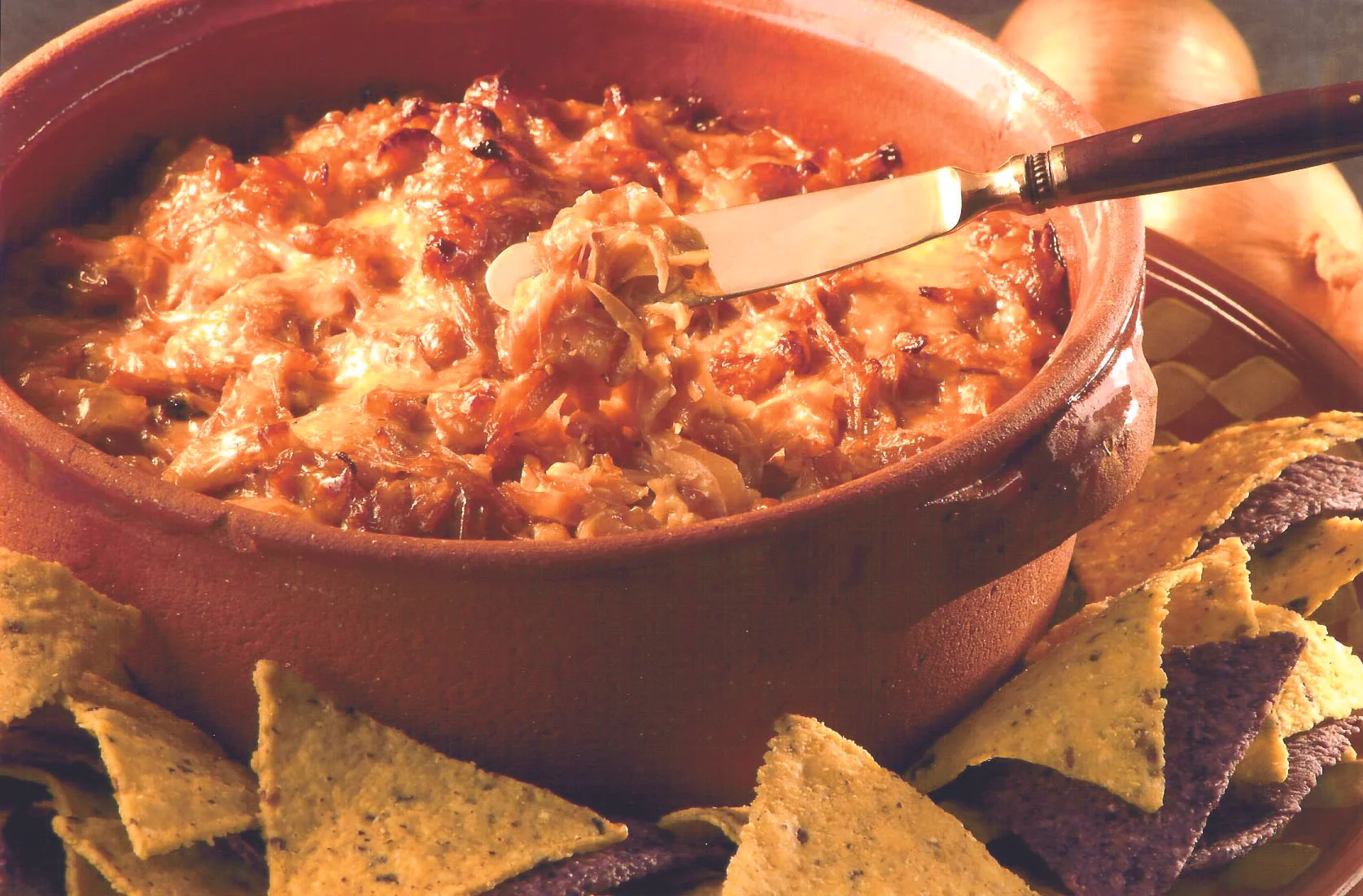 Bubbling New York Bold Onion Dip