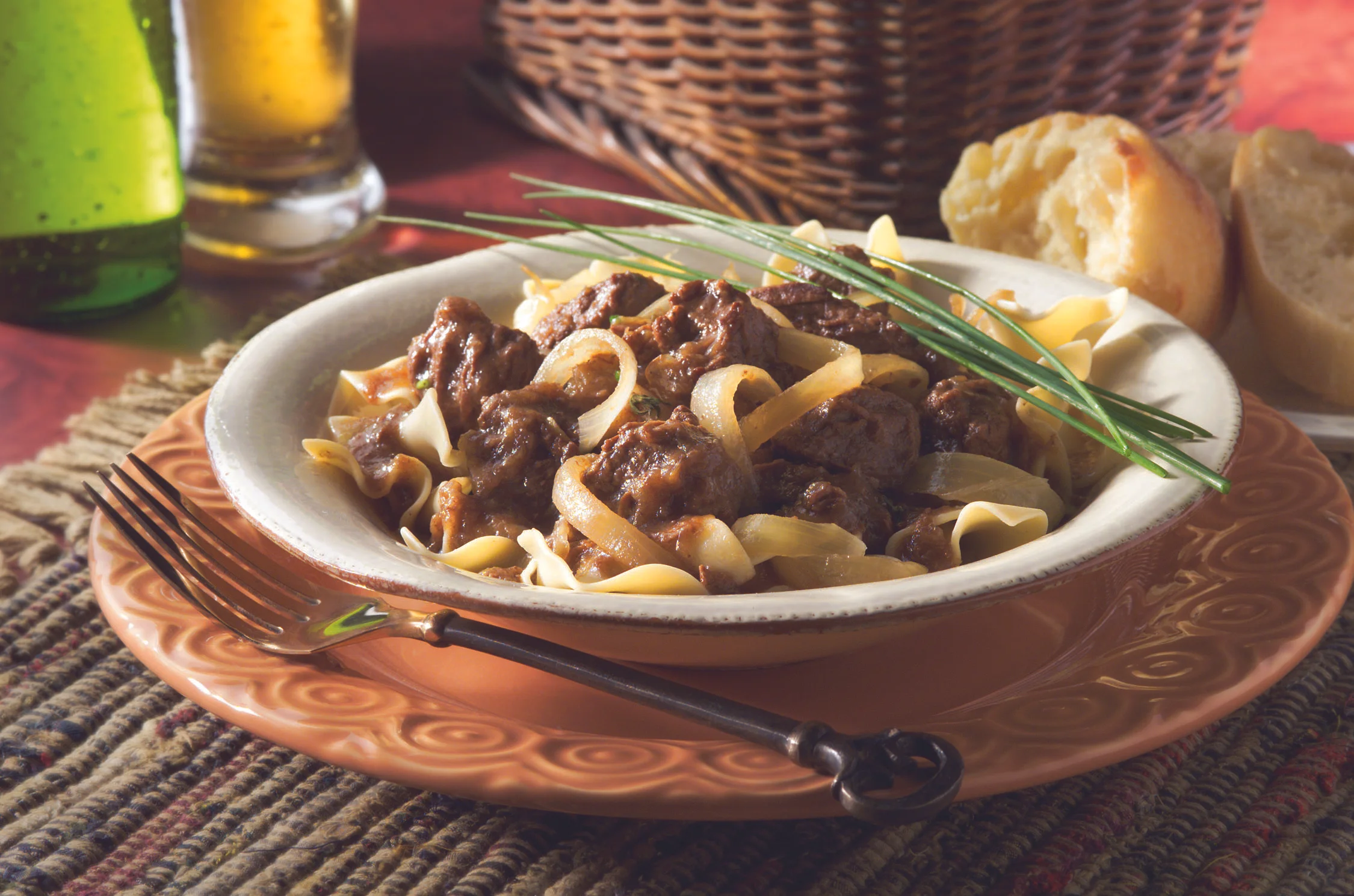 Bold Onion and Beef Stew
