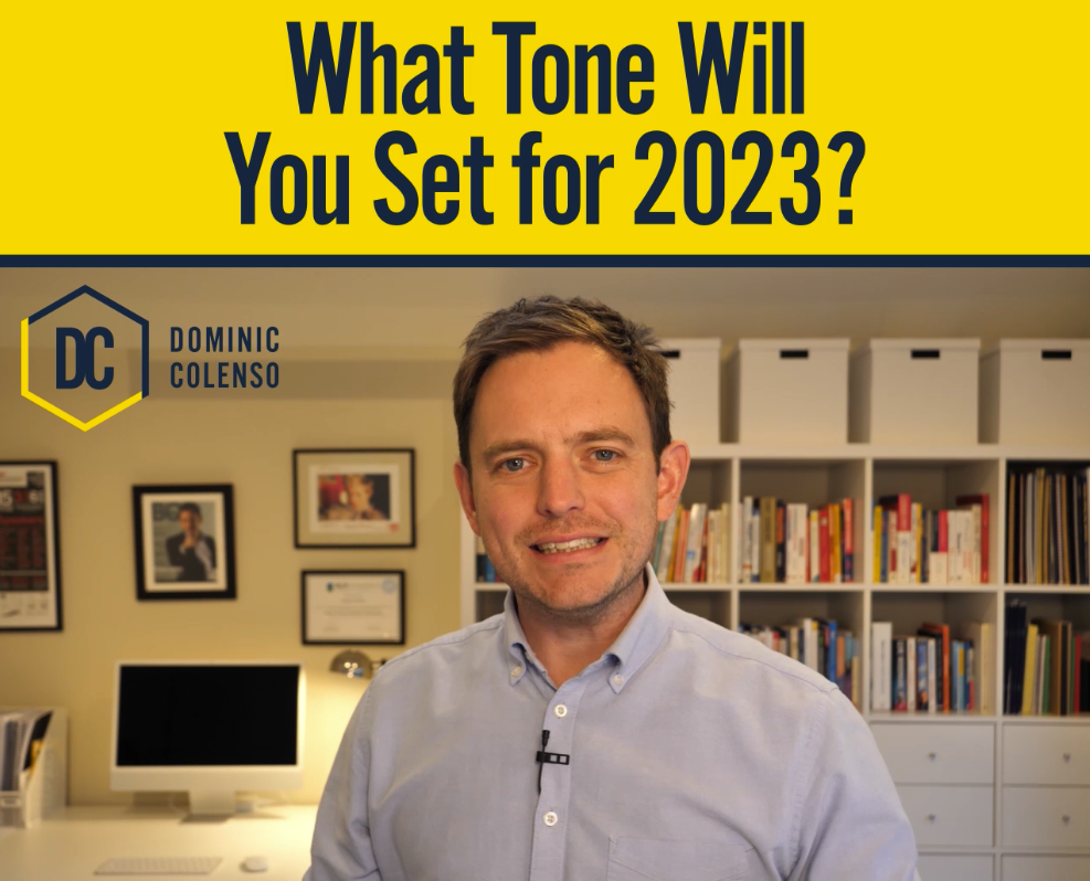 What Tone Will You Set for 2023?