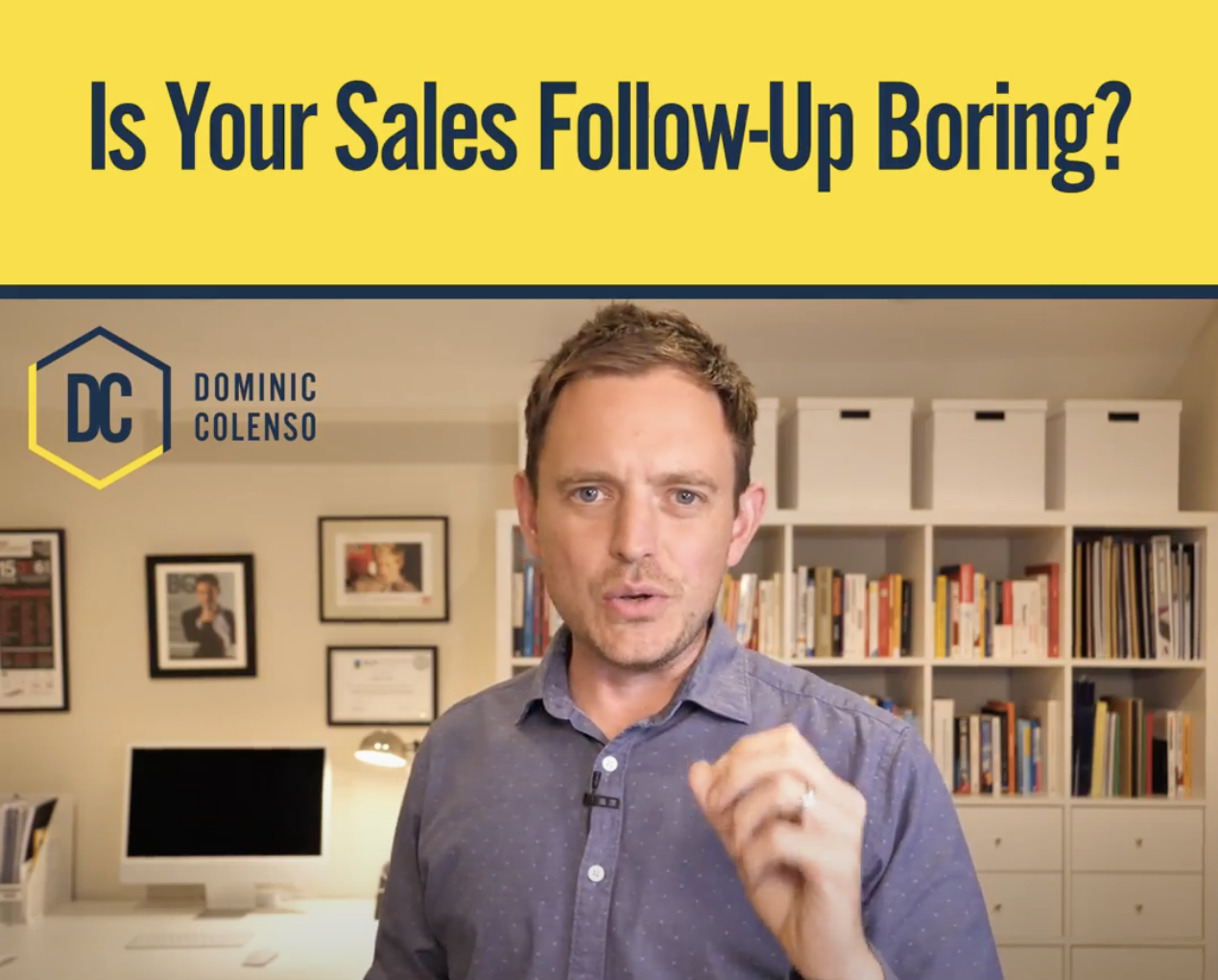 Is Your Sales Follow-up Boring?