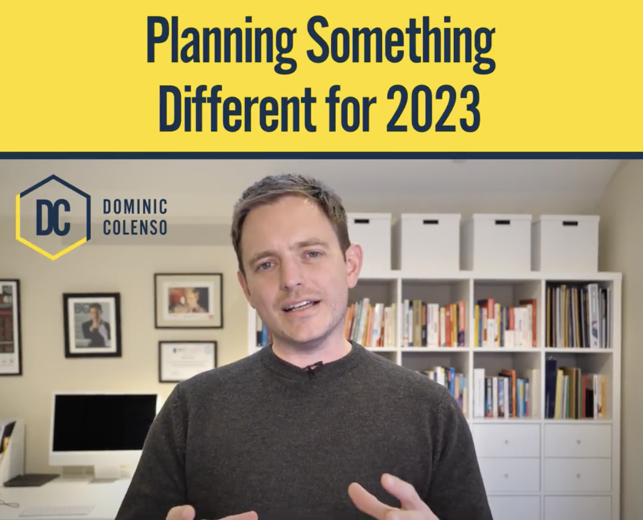 Planning Something Different For 2023.
