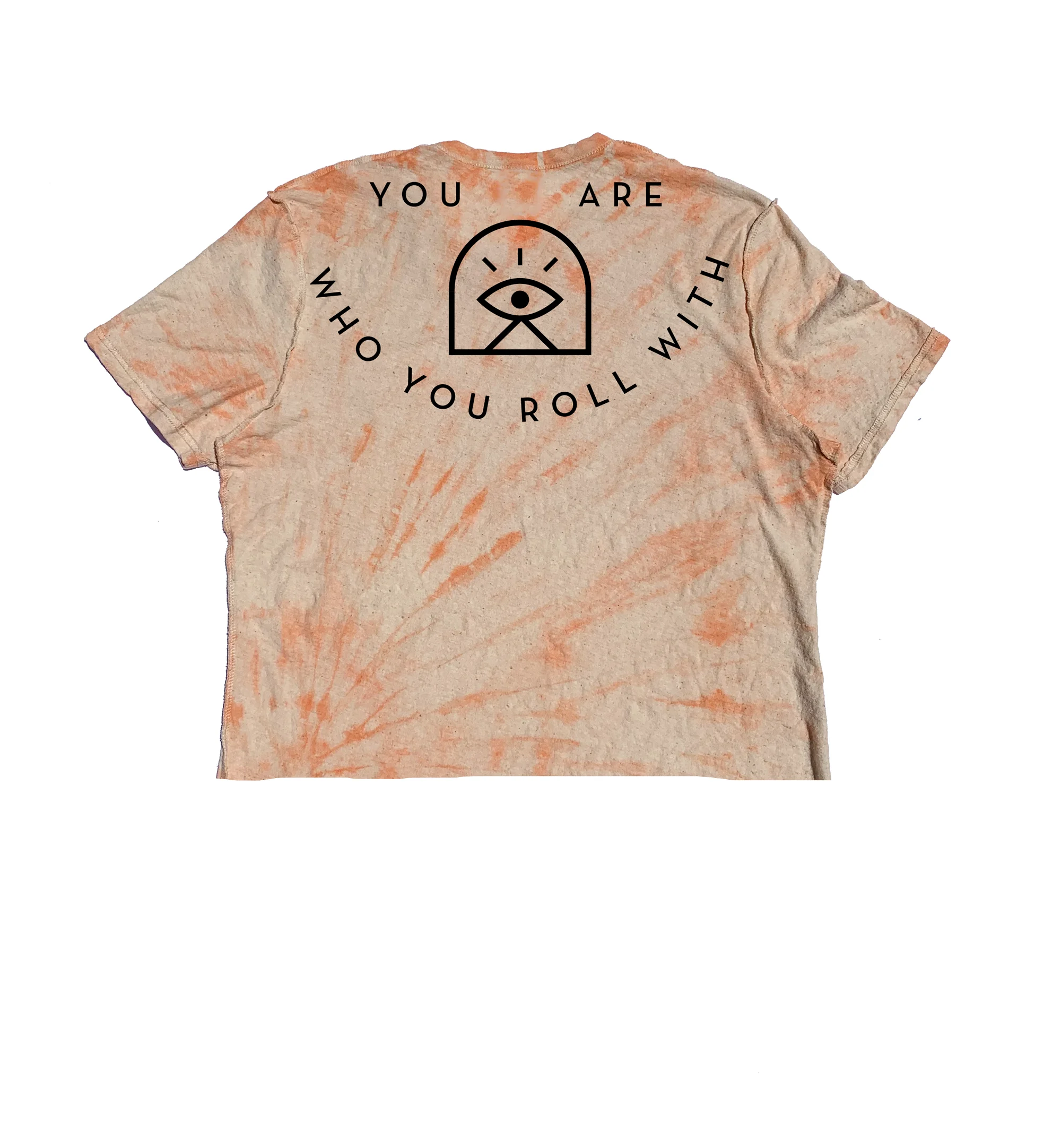 Organic Hemp Tie Dye Crop Tee