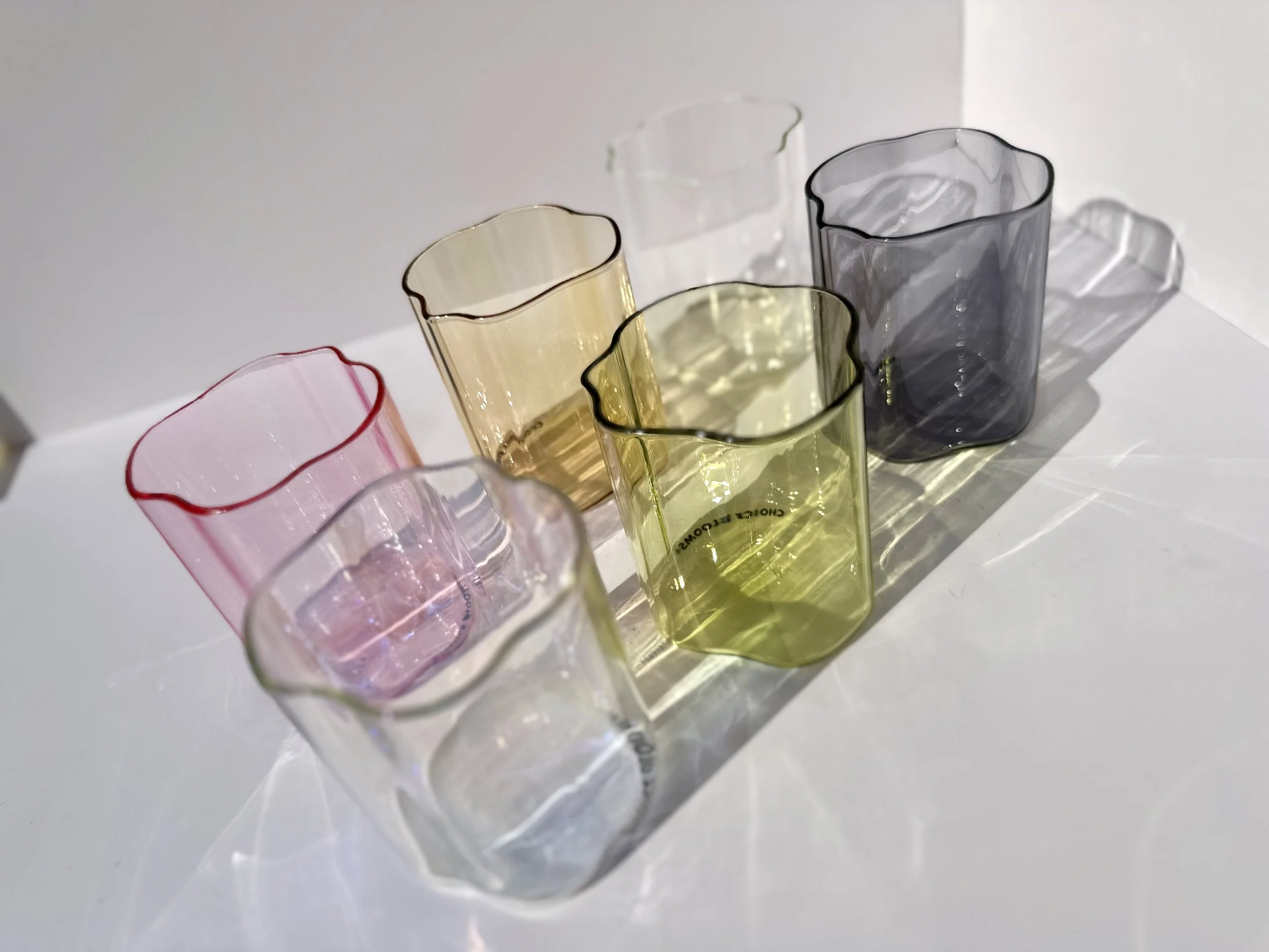 Wavy Glassware