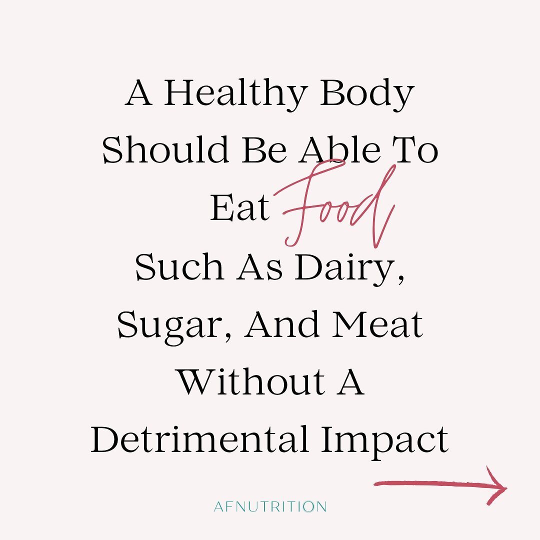 A healthy body should be able to eat dairy, sugar, some processed food and some gluten now and then, without a detrimental impact. 

This is why building resiliency matters. 

Restricting food just suppresses symptoms. We need to work understand WHY 