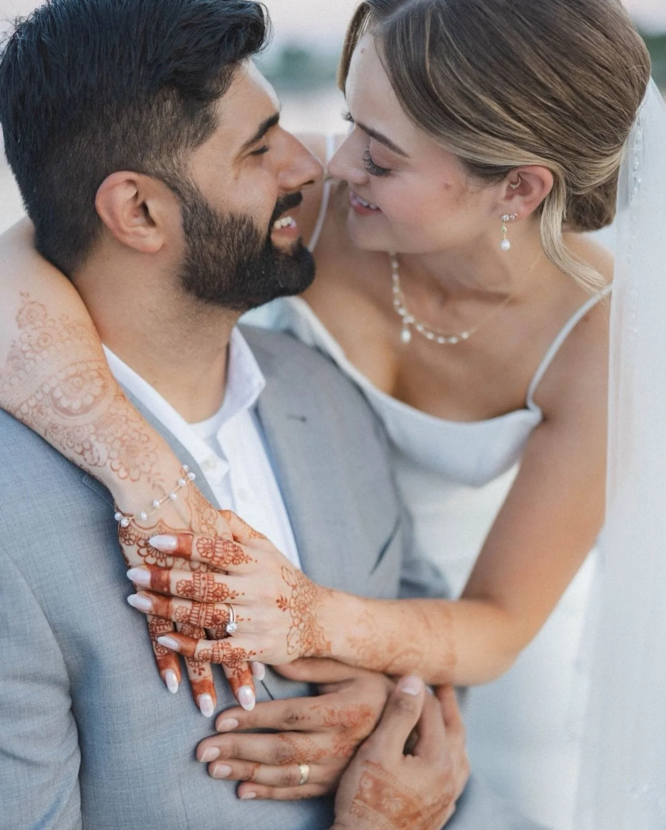 Repost from @meanderingmedia
&bull;
Abbi + Irwin&rsquo;s most memorable day &amp; getaway ✨

Take this as your sign to make your wedding day a true reflection of your love. 
From their getaway car and intricate henna tattoos, to surprise visits from 