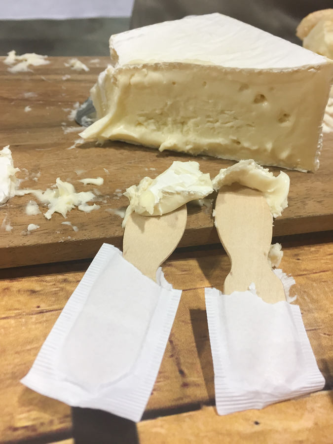 Tulip Tree’s Trillum: triple-creme at the cheese conference.