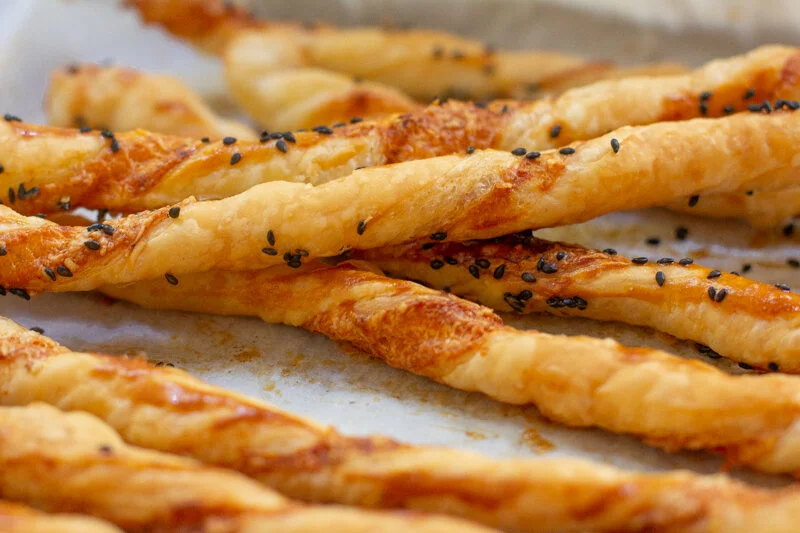 Party Cheese Puff Twist Recipe from your Holiday 🧀 Leftovers
