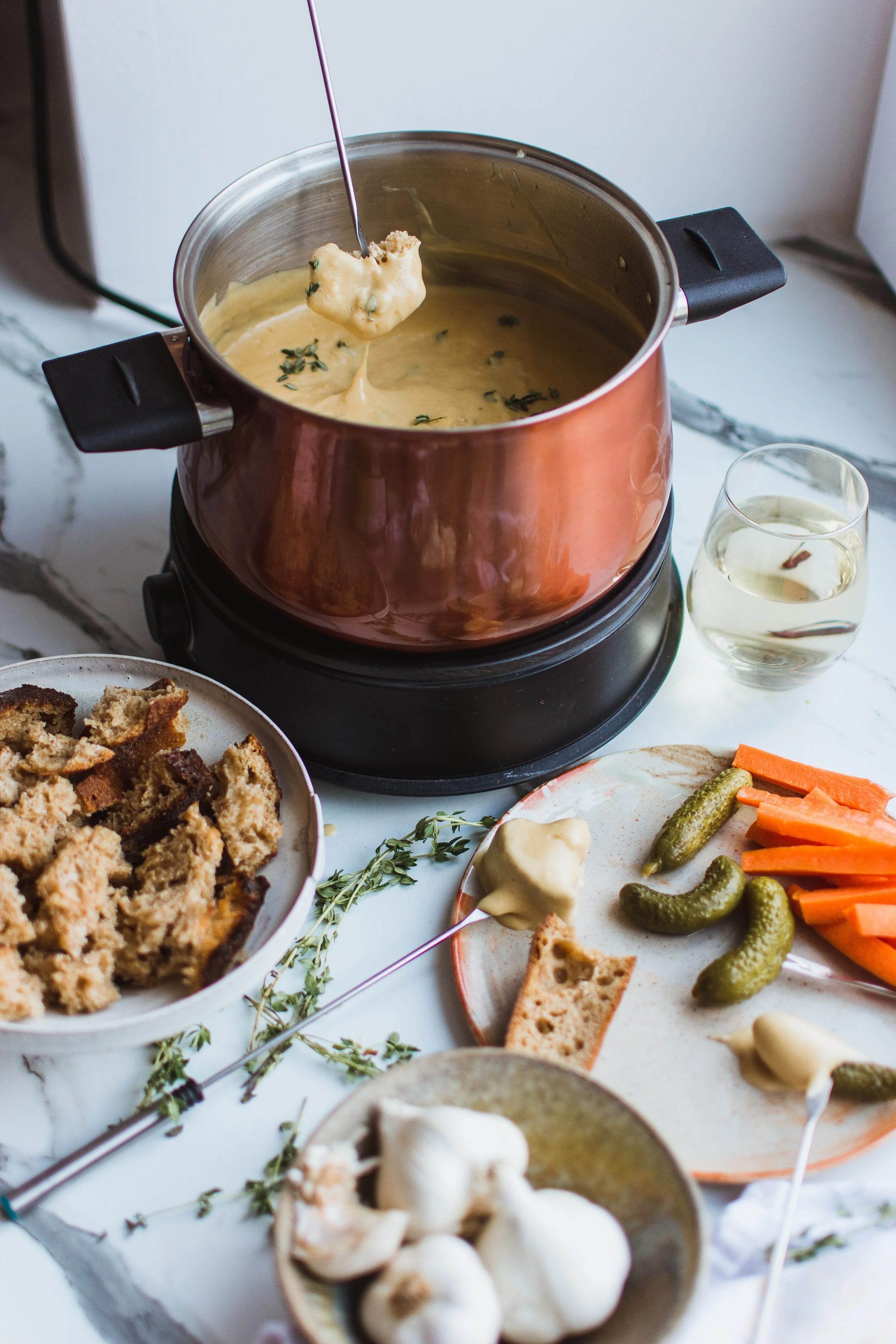 Fondue &amp; Bubbles Class- Ooozy Cheese Class Almost Full!