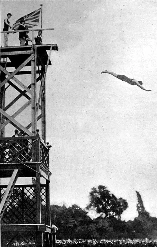 1900 Sport Open Air Life-Saving Hampstead,dive by R.T.Serrans.jpg