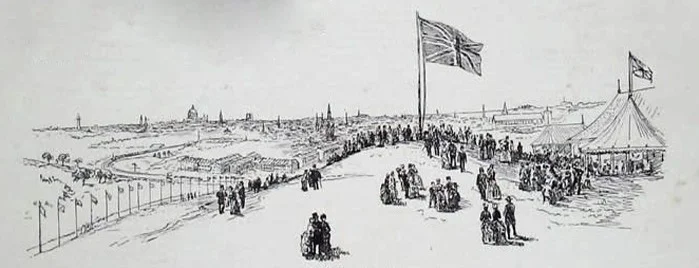 1885HH Garden Party,from Parliament Hill towards London.jpg