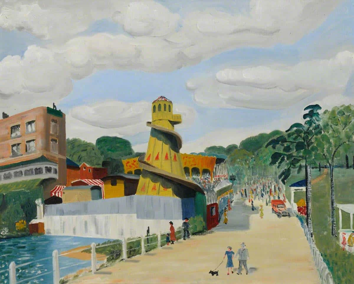 1938 Kenneth Shirley Smith, The Vale of Health fair.jpg