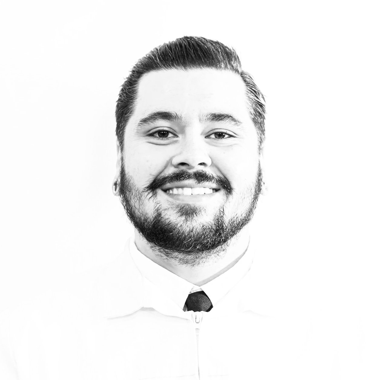 "Beto, Shop Manager and Mentor Barber at Mark-Jason Solofa Men's Grooming Berkeley."