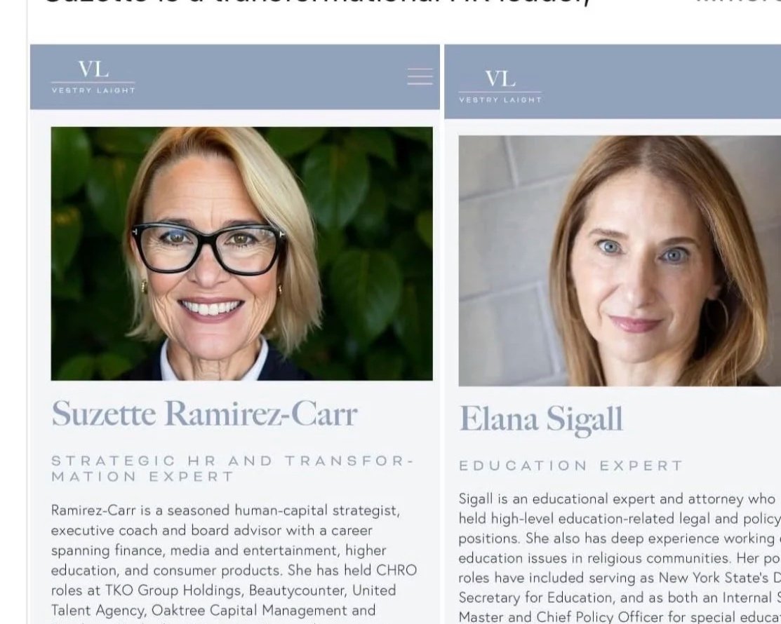 Vestry Laight Welcomes Suzette Ramirez-Carr and Elana Sigall