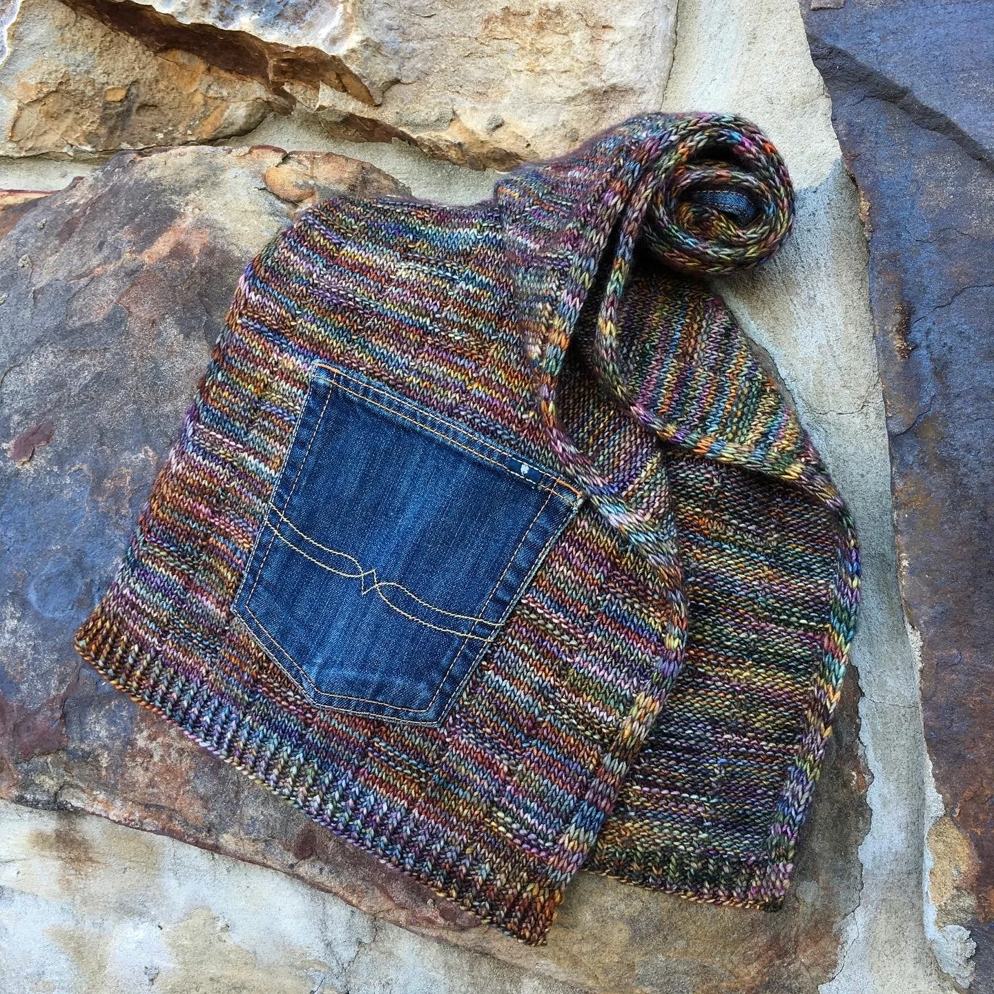 Sasha Knit+Denim Wrap pattern is LIVE!
