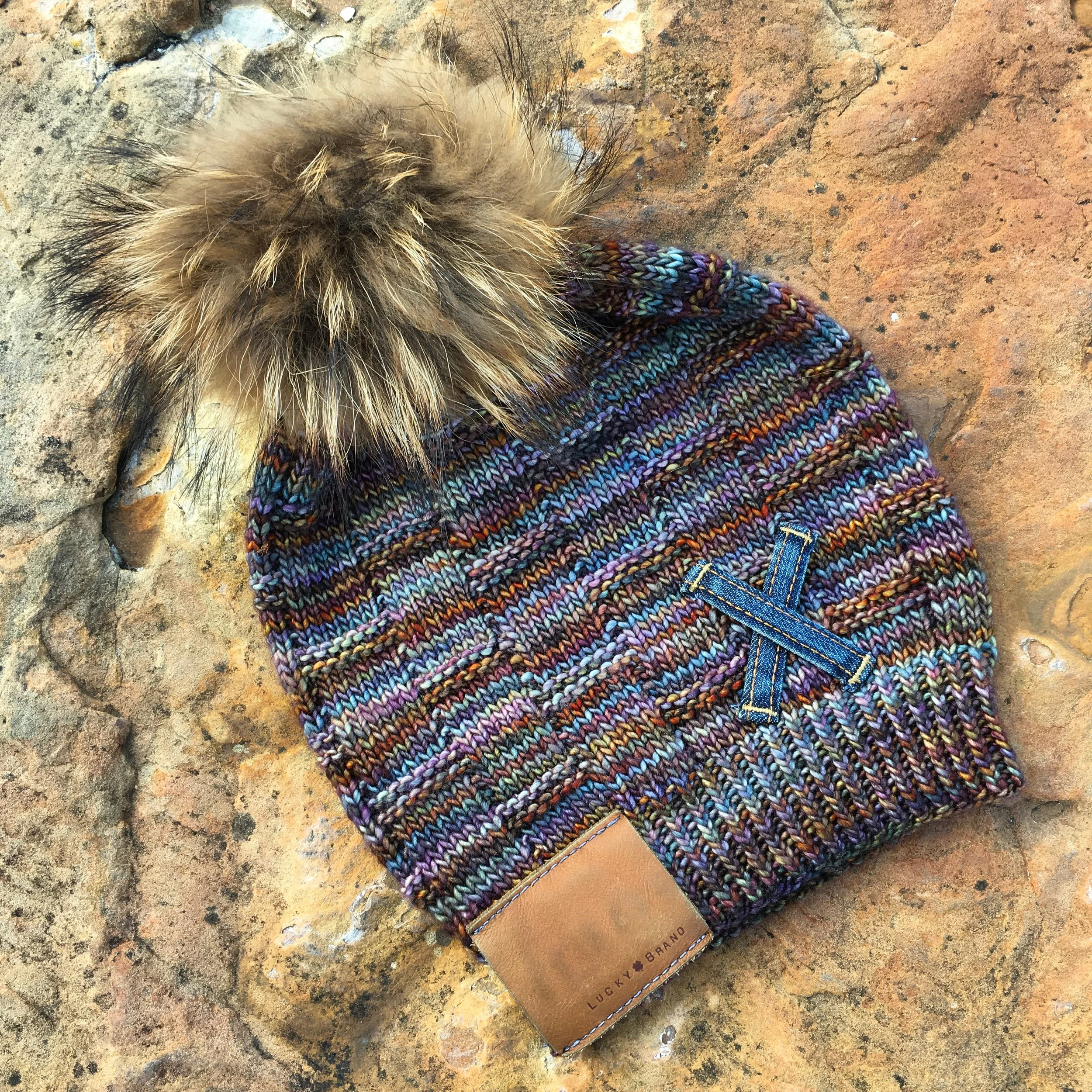 Sasha Knit+Denim Hat pattern is LIVE!