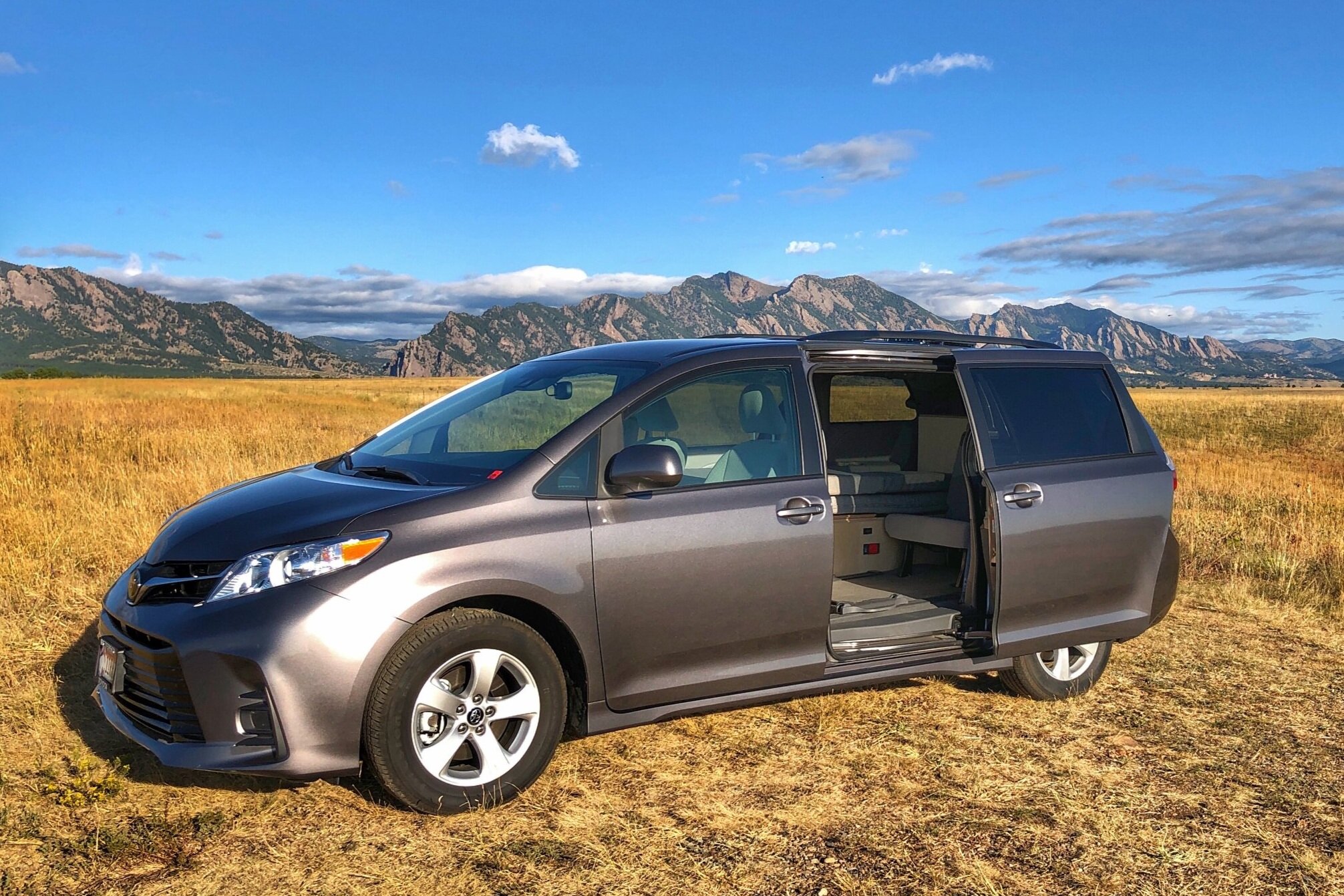 toyota sienna camper van