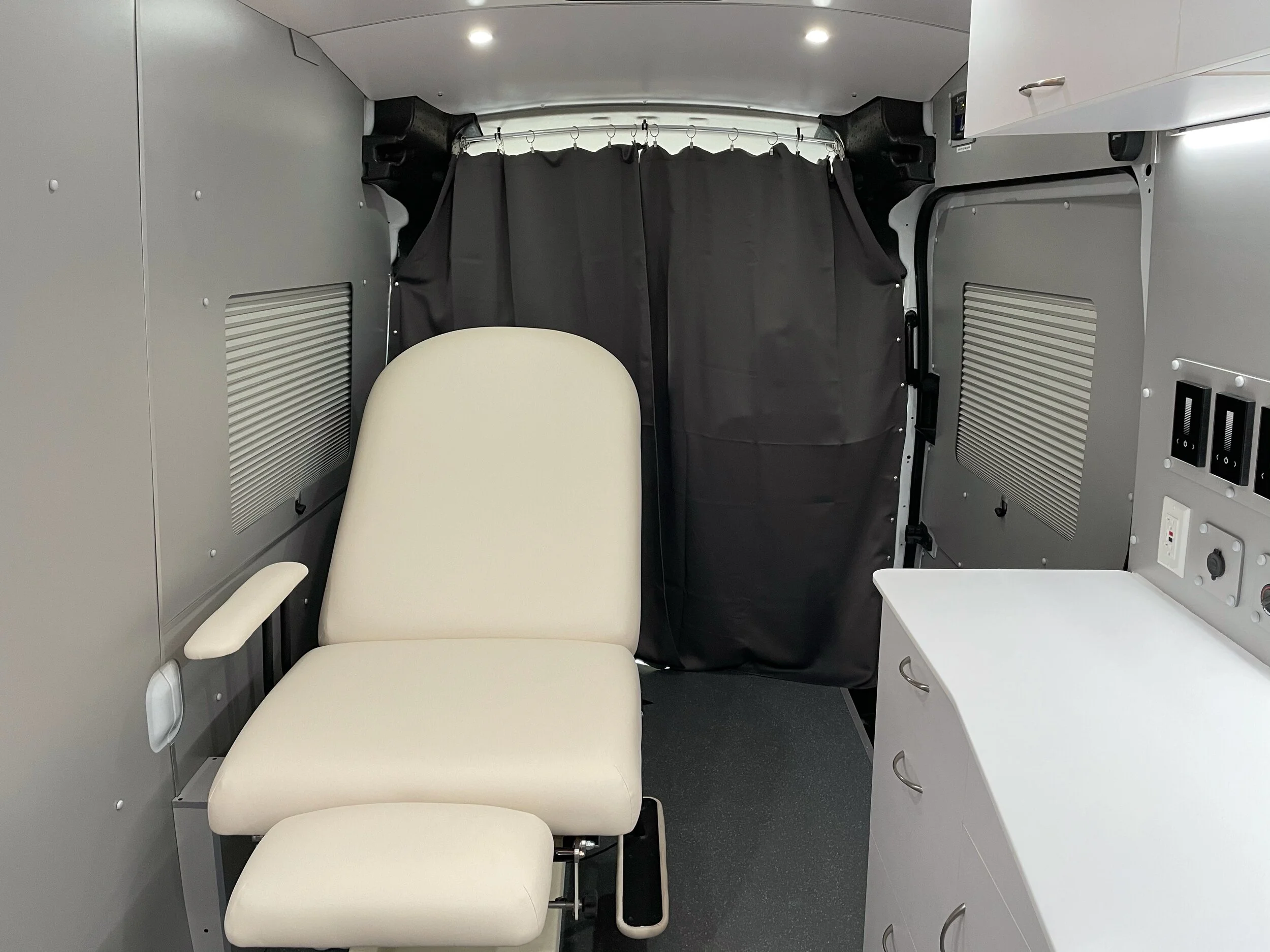 Mobile Medical Van Conversion Contravans